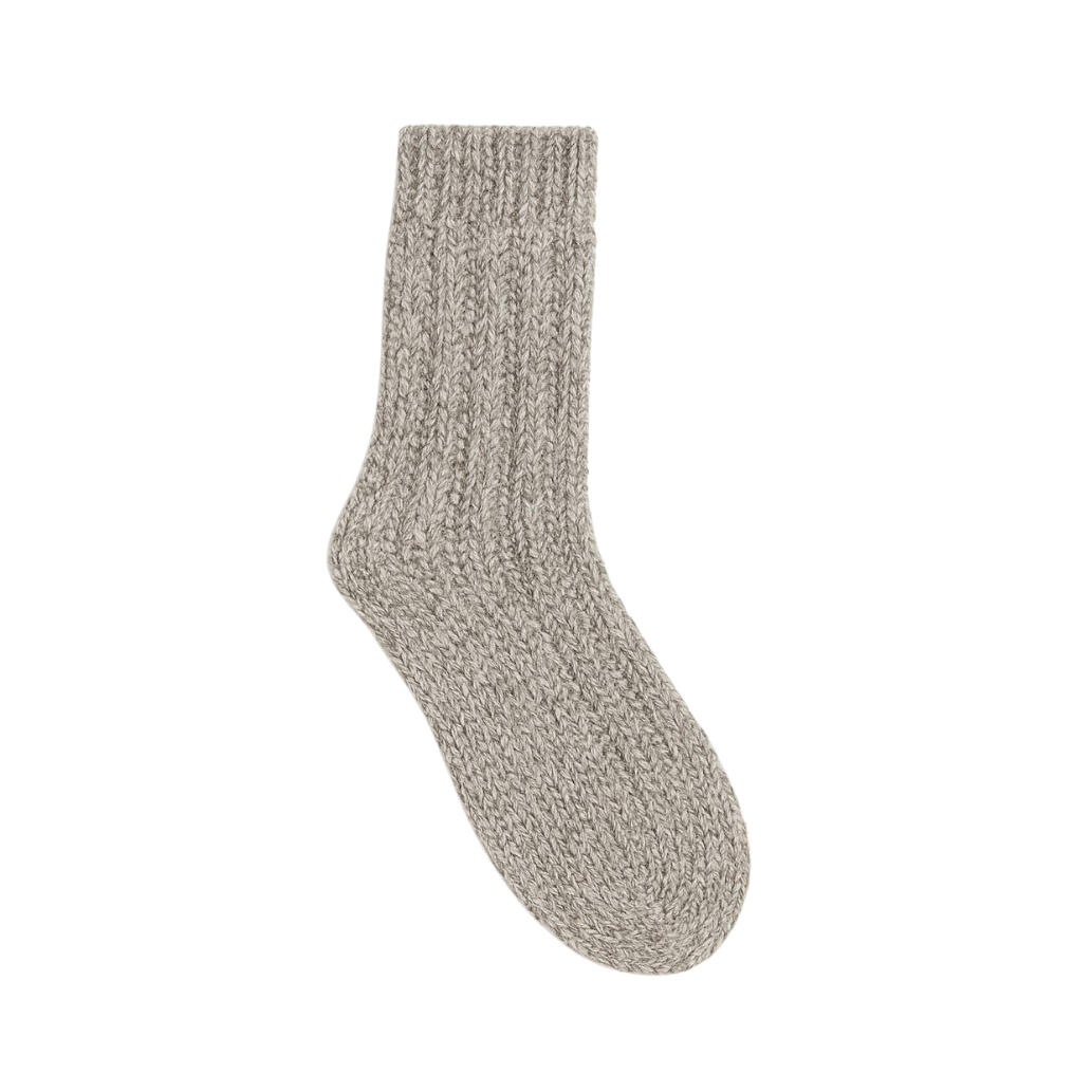 FreqNova Alpaka-Frequenzstrümpfe (Wellness-Edition-Silber)